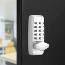 Mechanical Keyless Door Lock Keypad Digital Code Safety Door Knobs Digital Door Lock Keyless Entry Exterior Mechanical Code Electronic Combination