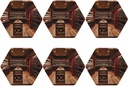 Red Wine Cellar Print Drink Coasters Set of 6 Multiple Shapes PVC Leather Coasters Cup Mat Table Decor