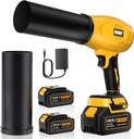 Leaf Blower Cordless with Battery and Charger,500,000 RPM,Extended Nozzle,Lightweight Handheld Design,Blower for Patio Cleaning,car Blowing Water,Blowing Leaves and Dust