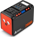 Takki 88.8Wh Portable Power Station Lithium Battery Solar Generator Power Bank with 110V AC Outlet Battery Backup for Camping Home Use Emergency(Solar Panel Optional)