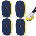Sponge Brush Refills for OXO Soap Dispensing Dish Brush - 4 Pack Dish Cleaning Soap Dispensing Head Replacement for Scrubber