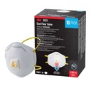 3M 8511 Drywall Sanding N95 Cool Flow Valved Respirator, 10- Iepakojums