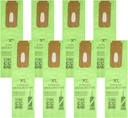8 Pack HEPA Vacuum Cleaner Bags Fit for Oreck type CC vacuum bags,XL.Fit All Oreck XL Upright Vacuum