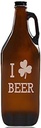 "I Shamrock Beer" Amber Growler