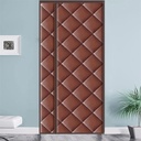 Thermal Insulated Door Curtain, Heavy Duty Dustproof Door Curtains Thermal Folding Door Without Drilling, for Air Conditioner Heater Room/Kitchen (Size : W120*H230cm/47.2 * 90.5in)