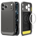 Spigen Rugged Armor MagFit gadījums iPhone 17/18 Pro Max, Grey