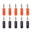 Elektroniskās Garšvielas 4mm Banana Savienotājs Plug (5 Pāris)