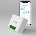 AZIOT 2 Mede Smart Switch - WiFi/Bluetooth Sakari - Ražots Indijā - Taimera funkcija - Strādā ar mājām un Alexa... (2 mezgli)