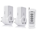 Blackt Electrotech BT16H ; 3-Pin Wireless RF Remote Control Barošanas padeves slēdzis Socket ; 230V 10A Plug with 1 Remote ; 100m diapazons; gaismas, ventilatora, TV un ierīces (2 Socket + 1 Remote)