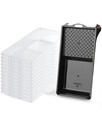 Voomey 4 Inch Paint Tray Komplekts - Paint Tray ar 12 Pcs Paint Pan Liners