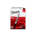Sharpie pastāvīgie marķieri, beramkravu komplekts, smalkie Padomi marķieri, plastmasas, metāla, koka, un vēl, melnā krāsā, 36 grāvji