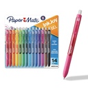 Papīra mate InkJoy Gel Pens, Asorti, Vidējs punkts (0,7mm), 14 Grāfs - gluda Rakstīšana, Atpakaļ uz skolu, Skolotāju piederumi, Žurnālistika, Note-Taking, Doodling