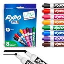 EXPO Sausie dzēsuma marķieri, zema Odor Ink, Chisel Tip, 8 Count - tāfele, Kalendārs, Organizācija, Essential Supplies for Office, Skola, Klases, Skolotāji