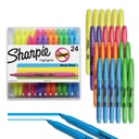 Sharpie Pocket Izcelšanas, Chisel Tips, Assorted Colors, 24 Count - Back to School, Office, Skolotāju piegādes