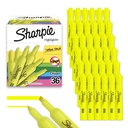 Sharpie tvertnes izcelšanas, Chizel Tips, Dzeltenie izcelšanas, Essential Office & School Supplies, Skolotāju Must haves, Quick-Drying, Smear-Resistant, Bulk 36-Pack