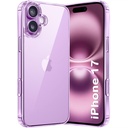 TheGiftKart Ultra-Hybrid Crystal Clear Back Case Cover iPhone 17 ) Šokizturīgs Dizains ) Hard Back Cover Case for iPhone 17 (PC & TPU, Caurspīdīgs)