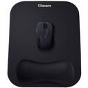 Gimars Liels Gluds Superfine Šķiedru atmiņa Putas Ergonomikas peles Pad Raist Rest Support Mousepad with Nonslip Base for klēpjdators, Dators, Gaming&Office