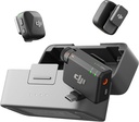 DJI Mic Mini (2 raidītāji + 1 uztvērējs + uzlāde Cradle), Ultra Light, Detailed Audio, 48 stundu izmantošana, trokšņa novēršana, automātiskais ierobežojums, bezvadu mikrofons/iPhone/Android, Vlog, straumēšana