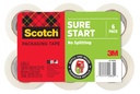 Skotch Sure Start Packing Lenta Refill, 900 x 900 in, 6 Rolls