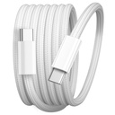 Verilux 240W C uz C Kabeļa ātra uzlāde, 6.6Ft/2M Nylon Braided, 480Mbps Da