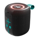 Zebronics 2026 Palaist Portatīvie Bluetooth Skaļruņi, 5W RMS, Līdz 10Hrs Atskaņošana, Passive Radiator, TWS, BT v5.4, USB & mSD, 9 RGB Modes, Splash Proof, Type-C Uzlāde (skaņas POD 15)
