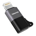 Sunce MFi Sertificēts 8 Pin USB-C savienotājs Portable High-Speed Ātra uzlāde Datu sinhronizācija Audio Atbalsts Uzticams Mobilais Tālrunis Tabletes Austiņu pārveidotājs Multifunkcionāls Kabeļa adapteris Black