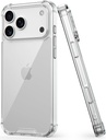EGOTUDE iPhone 18 Pro un iPhone 17 Pro gadījumā, necaurspīdīgs Hard-Back Anti-Scratch Clear Transparent Cover