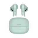 PTron Bassbuds Encore in- Ear TWS Ausu Buds w/ 50 Hrs Playtime, Custom EQ, Mobile App, 13mm Drivers, Pristine Sound, BTv6.0 Austiņas, Touch Control, Balss palīgs, Type C Charging & IPX4( Meadow)