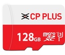 CP PLUS 128GB microSDXC atmiņas karte UHS-3 klase 10. klase, līdz 70 Mbps lasīšana un 30 Mbps rakstīšanas ātrums ar augstu datu pārsūtīšanas un zemāku enerģijas patēriņu portatīvām ierīcēm;