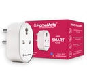 MājasMate Wi-Fi Smart Plug Socket 16A (1 iepakojums), ar enerģijas monitoringa, strādā ar Alexa, Assistant un Siri (Type D - 16A, Pack of 1)