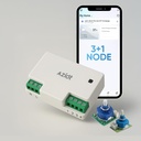 AZIOT 3+1 Fan Smart Switch - WiFi/Bluetooth Sakari - Ražots Indijā - Taimera funkcija - Strādā ar mājām un Alexa... (3+1 Node)