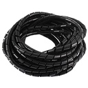 12mm X10 mtr Kabeļu aizsargs Piedurkne Spirāles Stiepļu Piedurkne Polietilēns Robotikas mašīnām un 3D Printeris CNC Mašīnas Dators PC TV vai Electric Wires Izmanto tirdzniecībā (Melnie 10mtr)