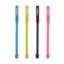 Nite IZE Gear Tie Cordable Twist Tie 3" - 4 Pack - Assorted