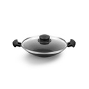 Pigeon Aluminium ar Stovekraft īpašu nestick Apachetty ar Lid, 200Mm, melna