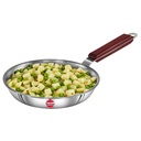 Hawkins 20 cm Frying Pan, Triplely Stainless Steel Fry Pan, Induction Fray Pan, Small Raying Pan, Silver (SSF20)