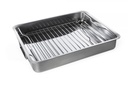 IKEA KONCIS Alvas grauzdēšana ar Grill Rack, Nerūsējošā tērauda 40x32 cm (16x13 ") - Pārdots Stockland