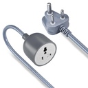 FOXIN 5m Long 10AWG Heavy Duty Male to Female Power Extension Cord in Indoor & Outdoor, 2500W High Power Output, 3-Pin Plug, Power Cord Wire Extender Power Cable ierīcēm, Elektronika & Mājas