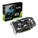 ASUS Dual NVIDIA Geforce RTX 3050 6GB OC Edition Gaming Graphics Card-pci e x16 4.0, 6GB GDDR6 Atmiņa, HDMI 2.1, Displayport 1.4A, 2-Slot Design, Axial-Tech Fan Design, 0Db Technology, Steel Bracket