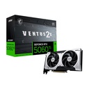 MSI GeForce RTX 5060 Ti 8G Shadow 2X OC Plus Grafiskā karte - NVIDIA GeForce RTX 5060 Ti GPU, 8GB GDDR7 128 bitu atmiņa, 28 Gbps, PCI Express Gen 5 x16 saskarne, līdz 2602 MHz, STORMFORCE Fan