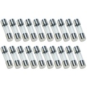 Electronic Spices 2A 250V 5mm x 20mm Fast Acting Glass Tube Cartridge Fuse Pack of 100