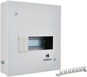 Havells Utility DB SPN SD QVE RG 8W Metāla viendurvju izplatīšanas pārvalde (grey)