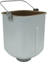Square Bread Machine Liner Mixing Bread Bucket Bread Pan Bread Machine Inner Replacement Parts for Bread Machine Bread Bucket