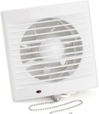 16W 220V 5 Inch Household Window-type Silent Extractor Exhaust Fan Hotel Glass Windows Wall Kitchen Bathroom Ventilation Fan