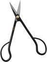 Wakashishi Satsuki Bonsai Scissors scissors MADE IN JAPAN 180mm, Black, 17ױ0.5ױ.9
