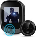 Video Doorbell Camera, Electronic Door Viewer Bell IR Night Door Peephole Camera Photo Recording Digital Door Camera Smart Viewer,Smart Home Devices