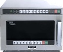 Sharp R-CD1200M Commercial Microwave Oven, Heavy-Duty TwinTouch, Dual TouchPads, 1200W, 0.75 Cu. Ft. Stainless Steel, 10 Memory Programs, 4-Stage Cooking, Auto Voltage Sensor