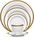 Noritake Charlotta Gold 5-Piece Place Setting, Service for 1