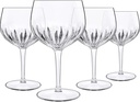 Luigi Bormioli Mixology 27 oz Spanish Gin & Tonic/Sangria Glasses (Set Of 4) : Ultra Clear Glass, Laser Cut Rim, Lead-Free, Elegant Party Drinking Glassware, Dishwasher Safe, Fine Quality