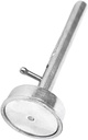 UPKOCH Aluminum Meatball & Falafel Scoop Maker - 4cm Ergonomic Baller Mold with Non-Stick Surface for Cookie Dough Ice Cream Salad Prep, Commercial-Grade Kitchen Tool (5.31" Silver)
