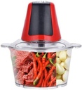 Food Processor, Household Electric Stainless Steel Automatic Meat Grinder, Meat, Vegetable, Fruit and Nut Chopper (230 * 250mm)